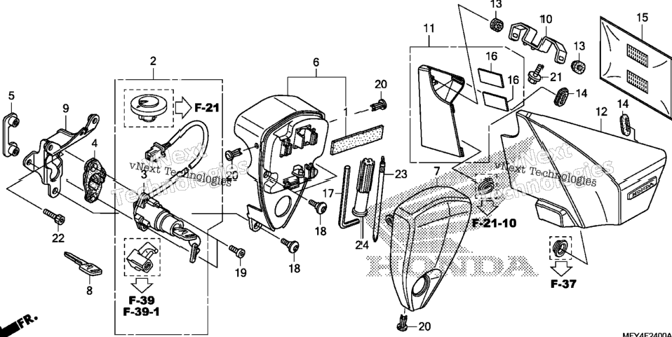 Side Cover@Tools @Combination Switch
