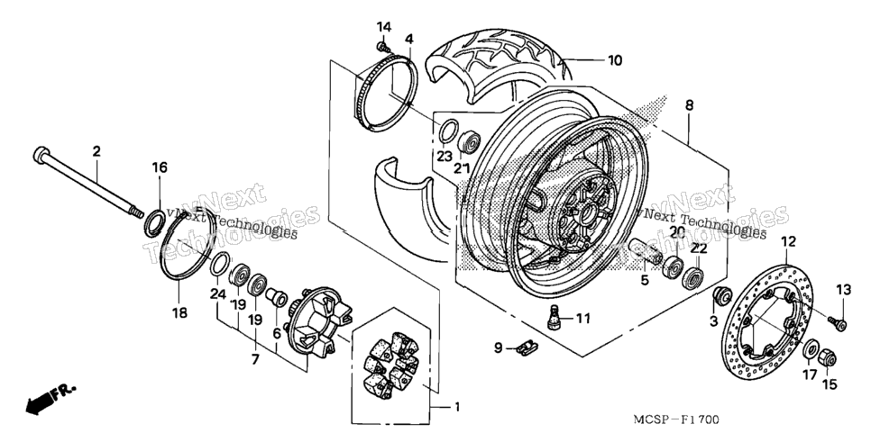 Rear Wheel