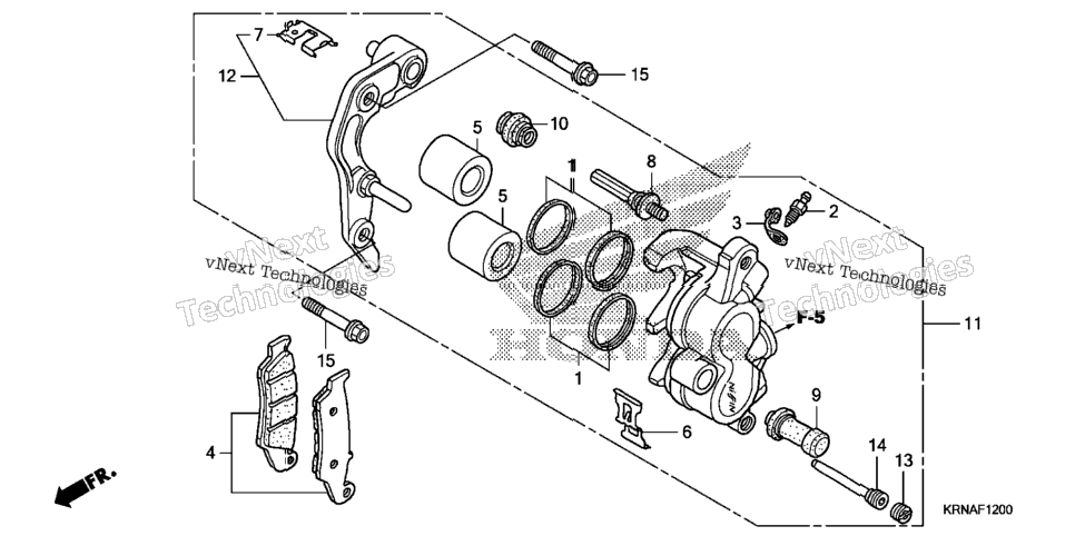 Front Brake Caliper