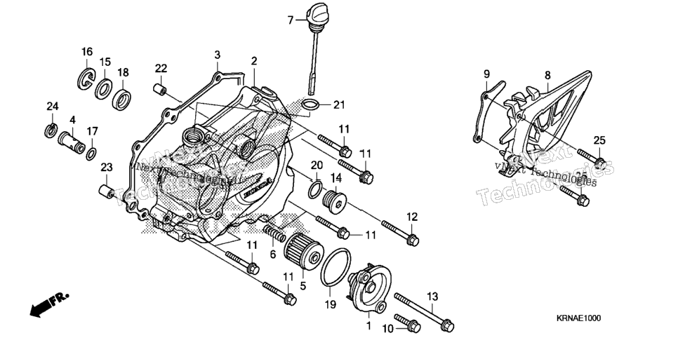 Left Crankcase Cover