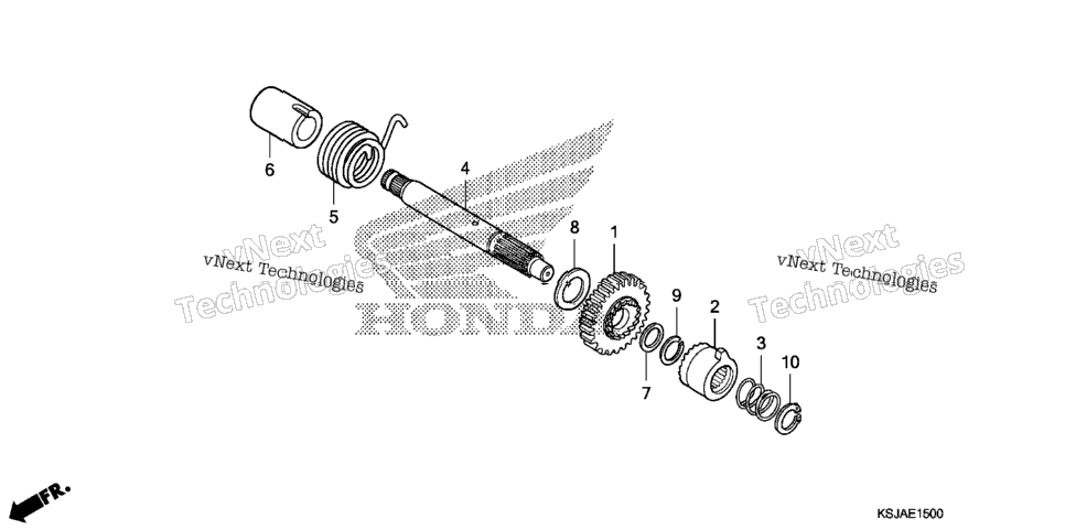Kick Starter Spindle