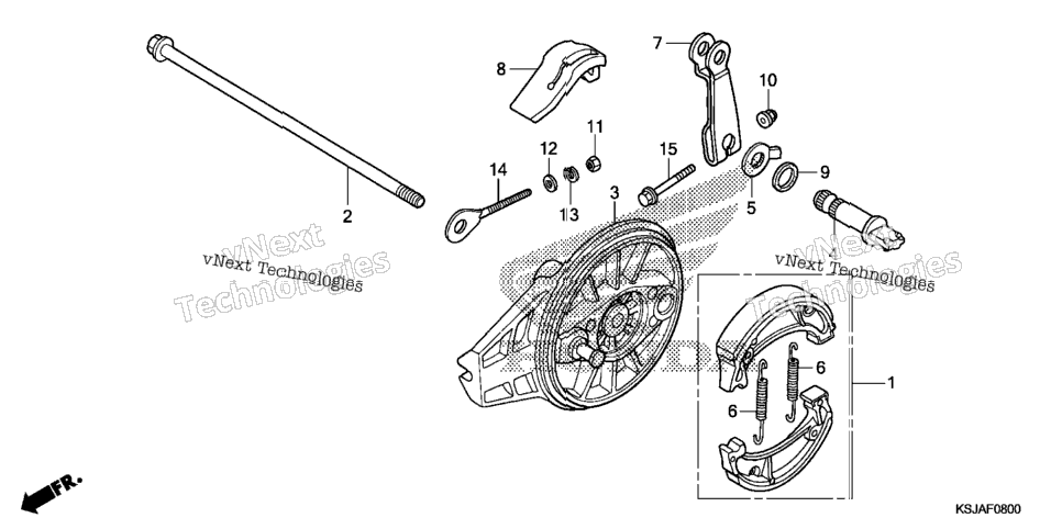 Rear Brake Panel