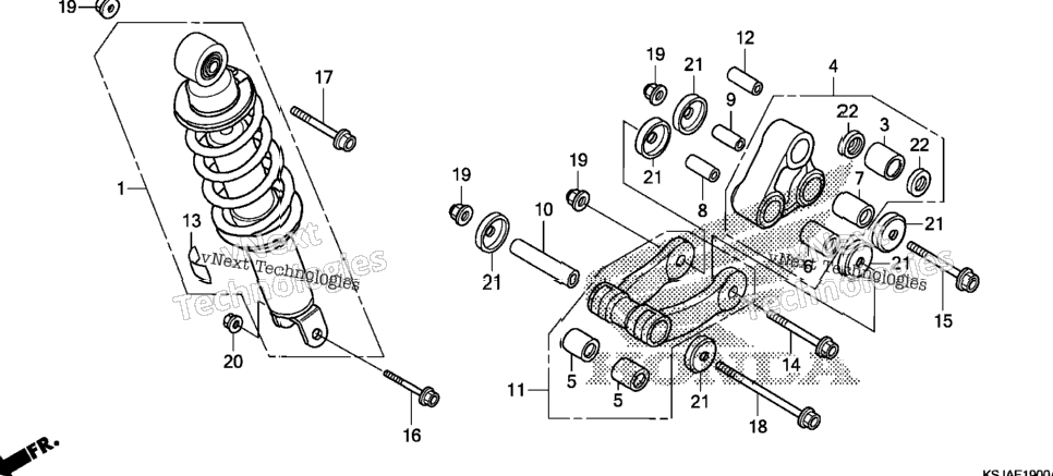 Rear Shock Absorber