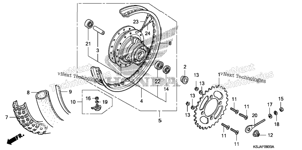 Rear Wheel