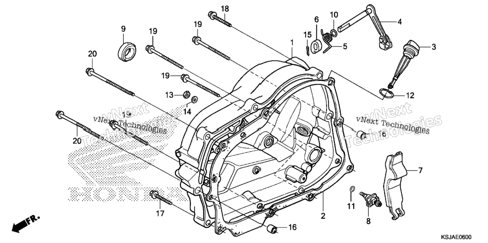 Right Crankcase Cover