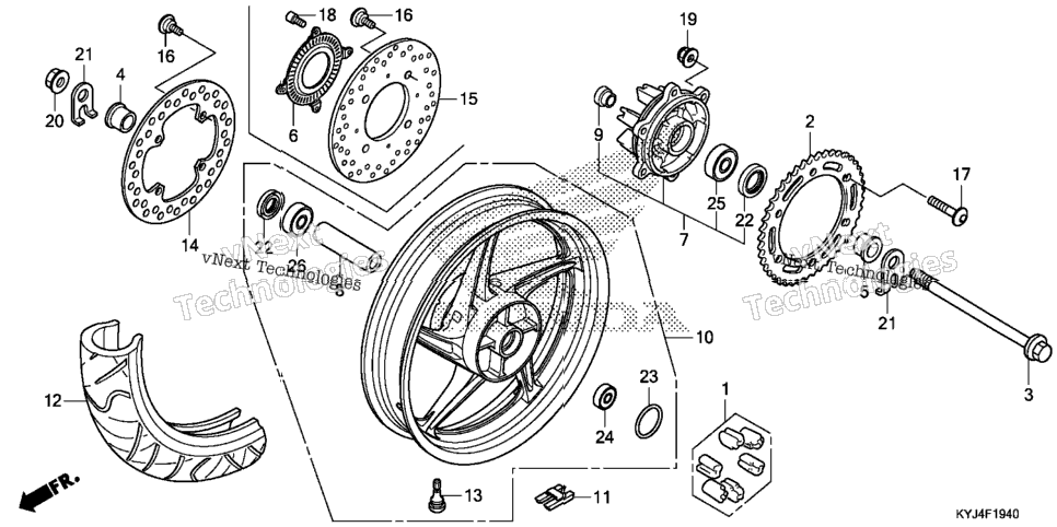 Rear Wheel
