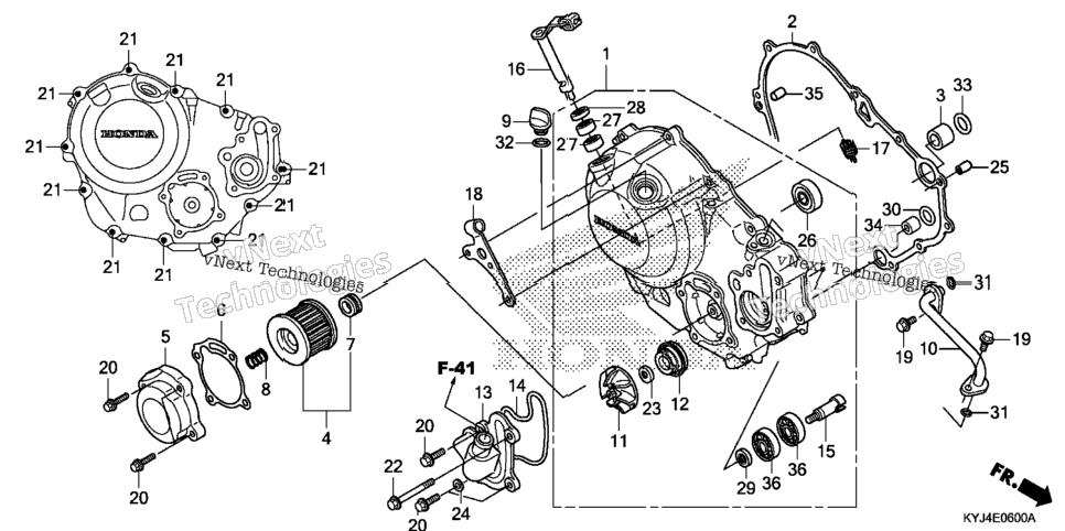 Right Crankcase Cover