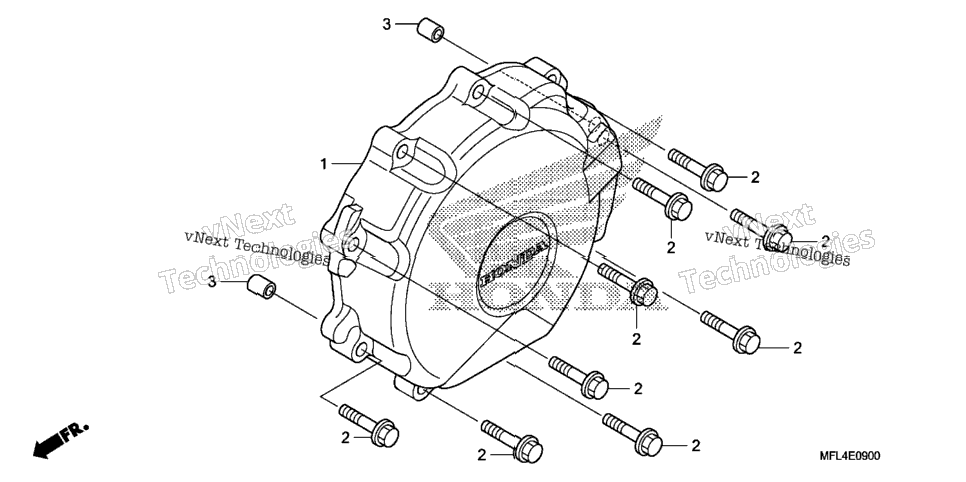 Alternator Cover (Cbr1000rr)