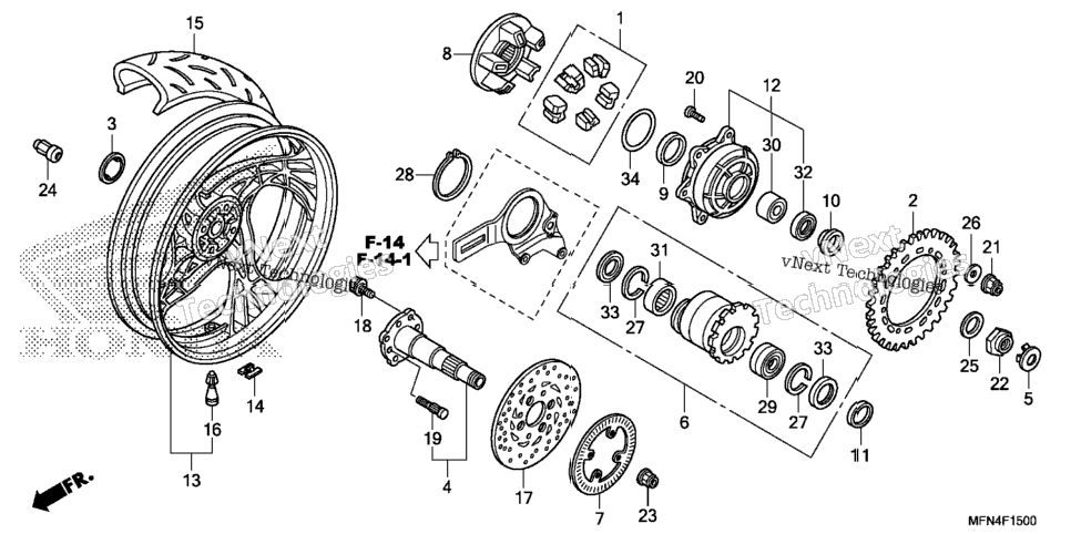 Rear Wheel
