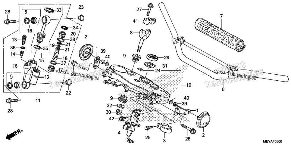 Handlebar + Top Bridge