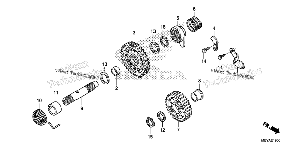 Kick Starter Spindle