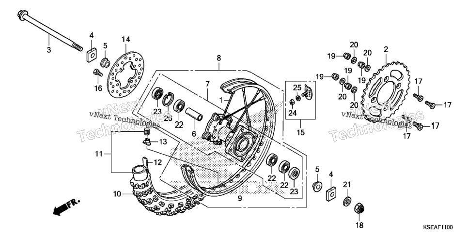 Rear Wheel