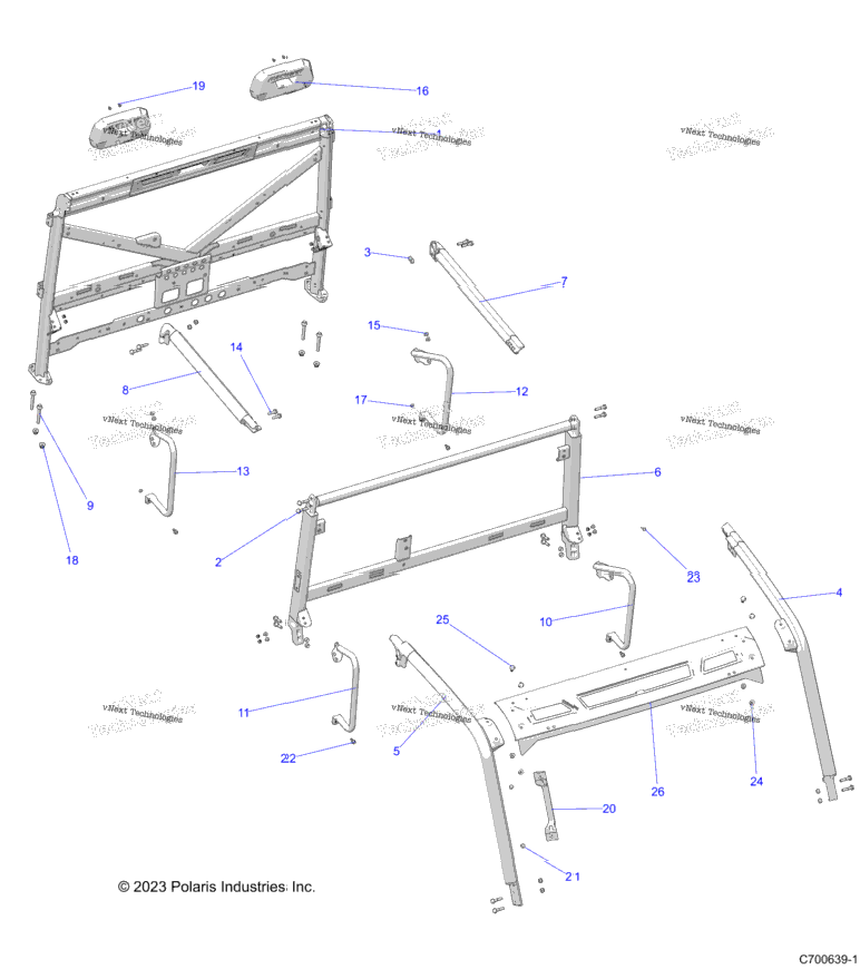 Chassis, Cab Frame