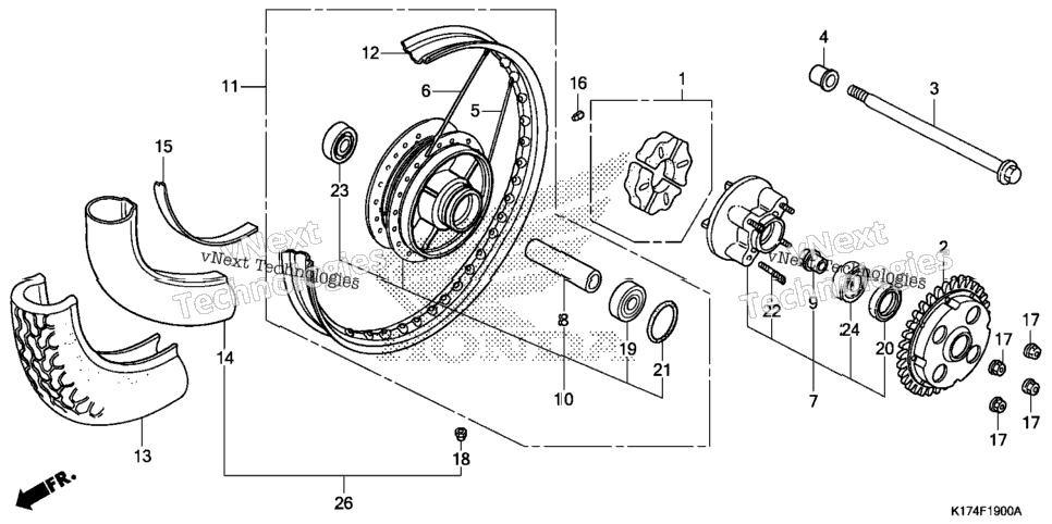 Rear Wheel