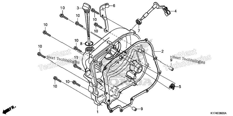Right Crankcase Cover