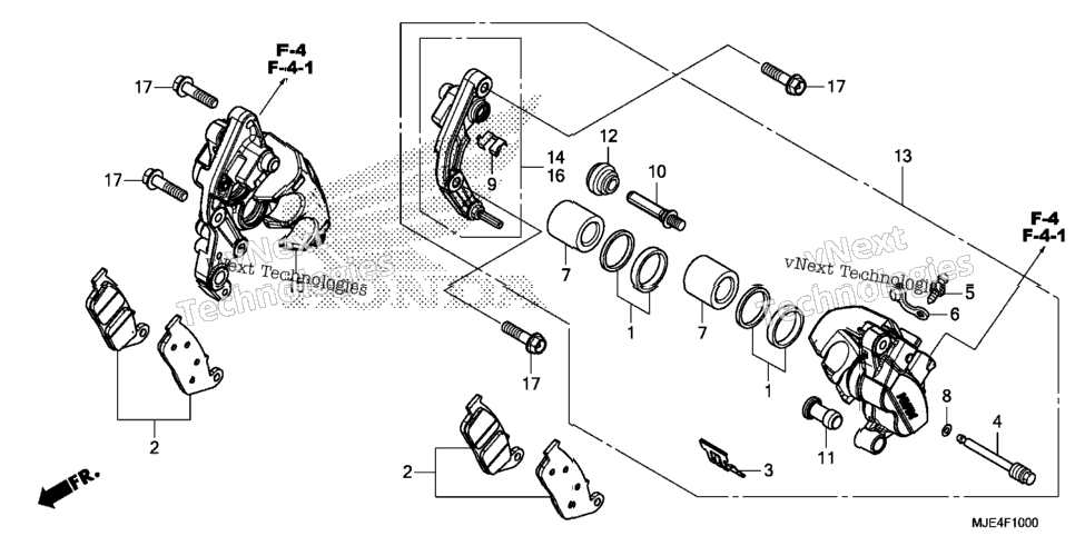 Front Brake Caliper (1)