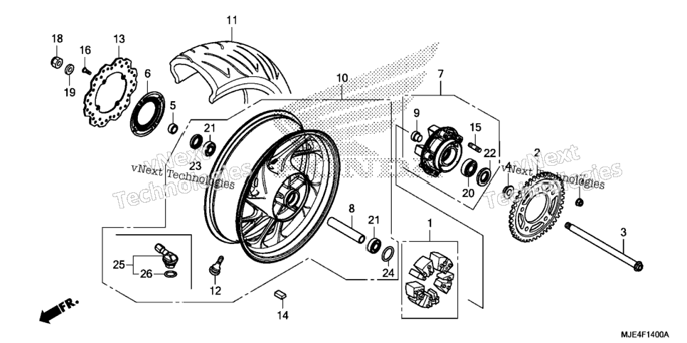 Rear Wheel