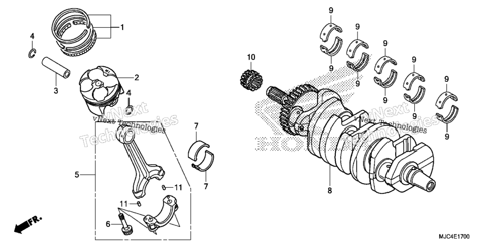 Crankshaft@Piston