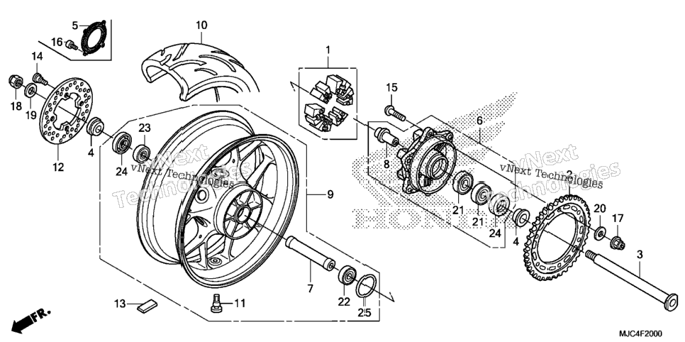 Rear Wheel