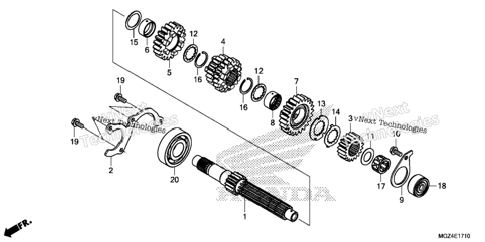 Transmission (Mainshaft)
