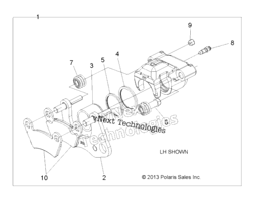 Brakes, Caliper, Front