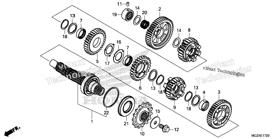 Transmission (Countershaft)