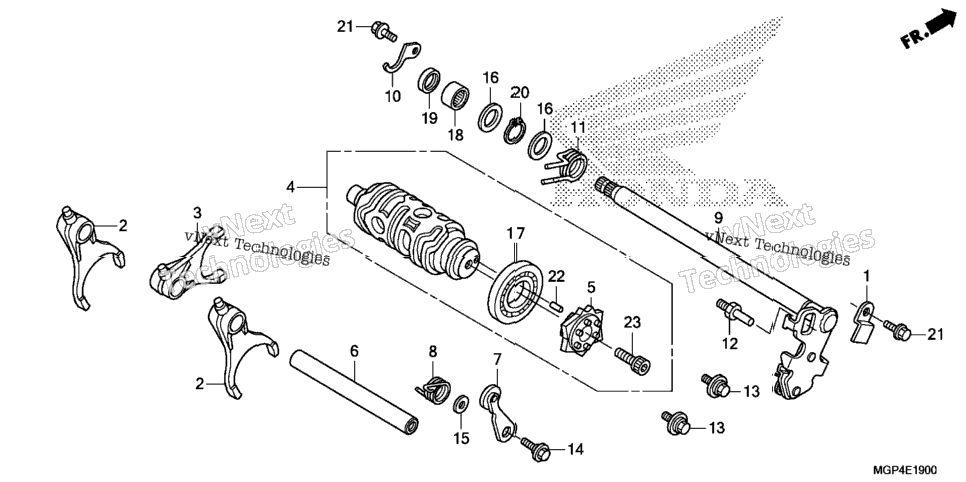 Gearshift Drum