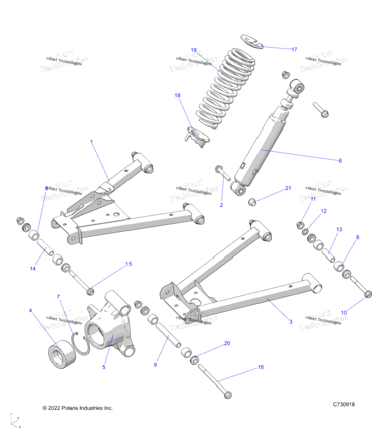 Suspension, Rear