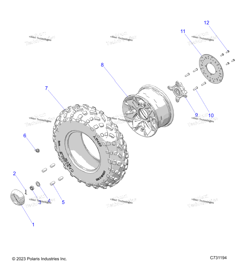 Wheels, Front, Premium R24mae57b4/B9