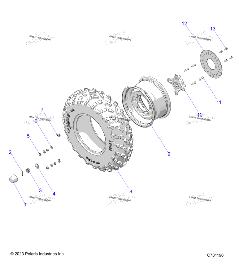Wheels, Front, Steel R24maa57b1