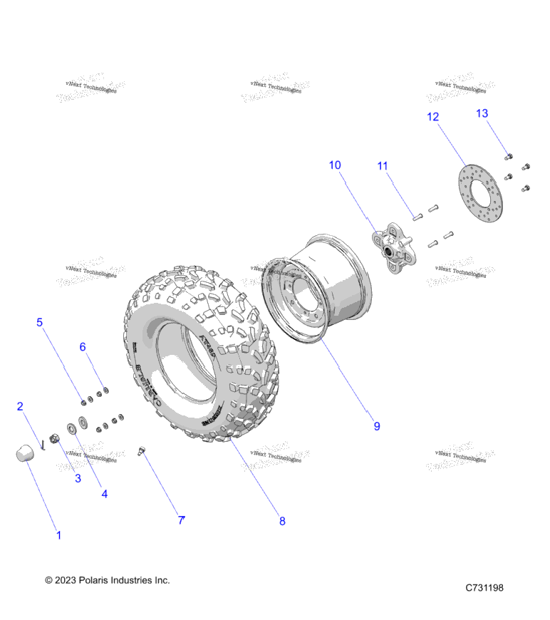 Wheels, Rear, Steel R24maa57b1