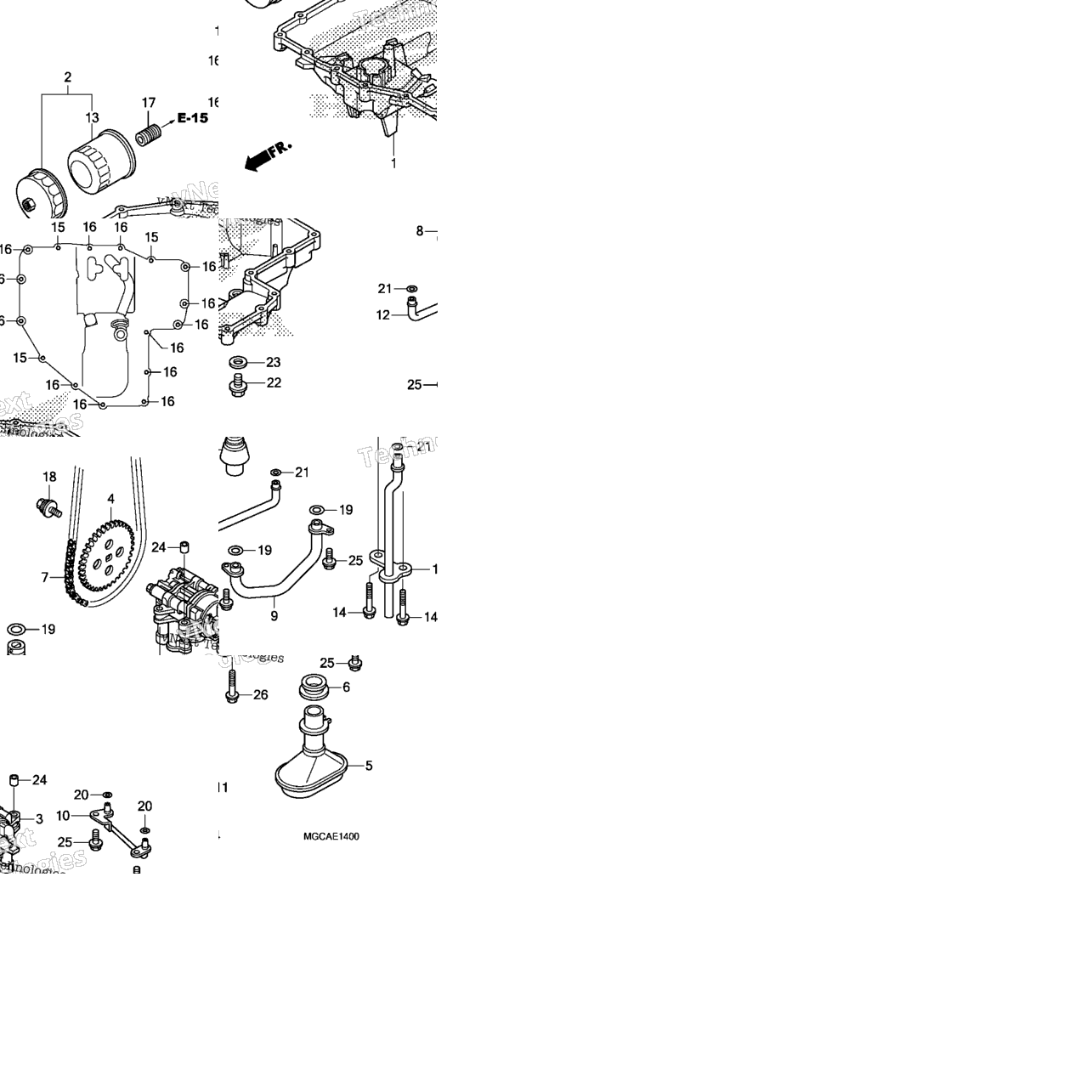 Oil Pan@Oil Pump