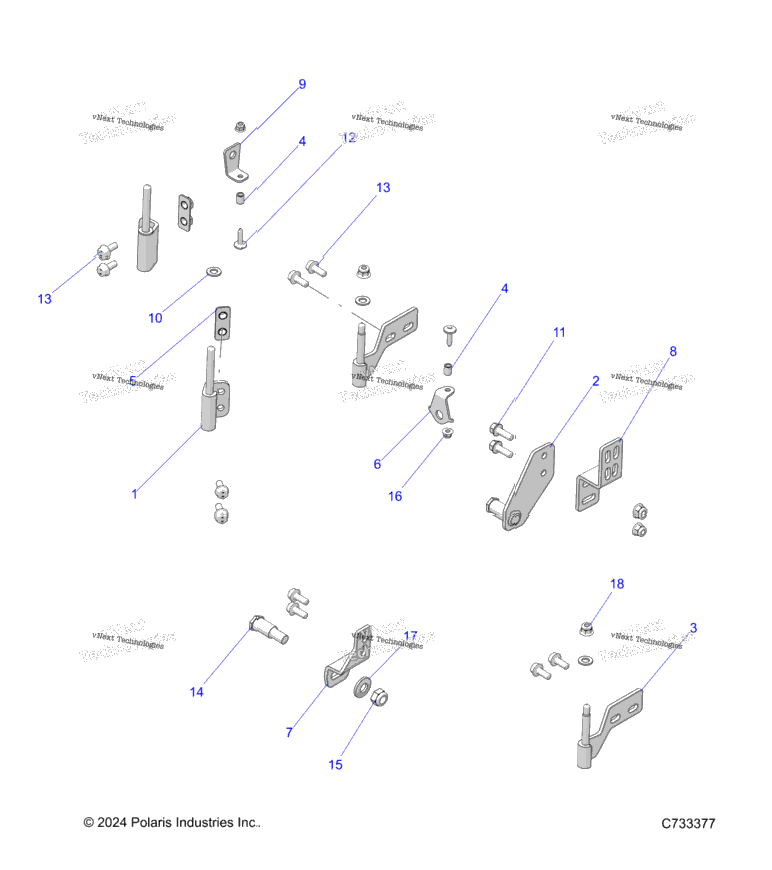 Body, Door Rear Mounting