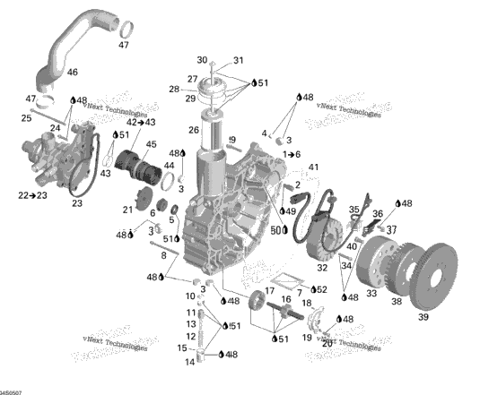 Pto Cover And Magneto