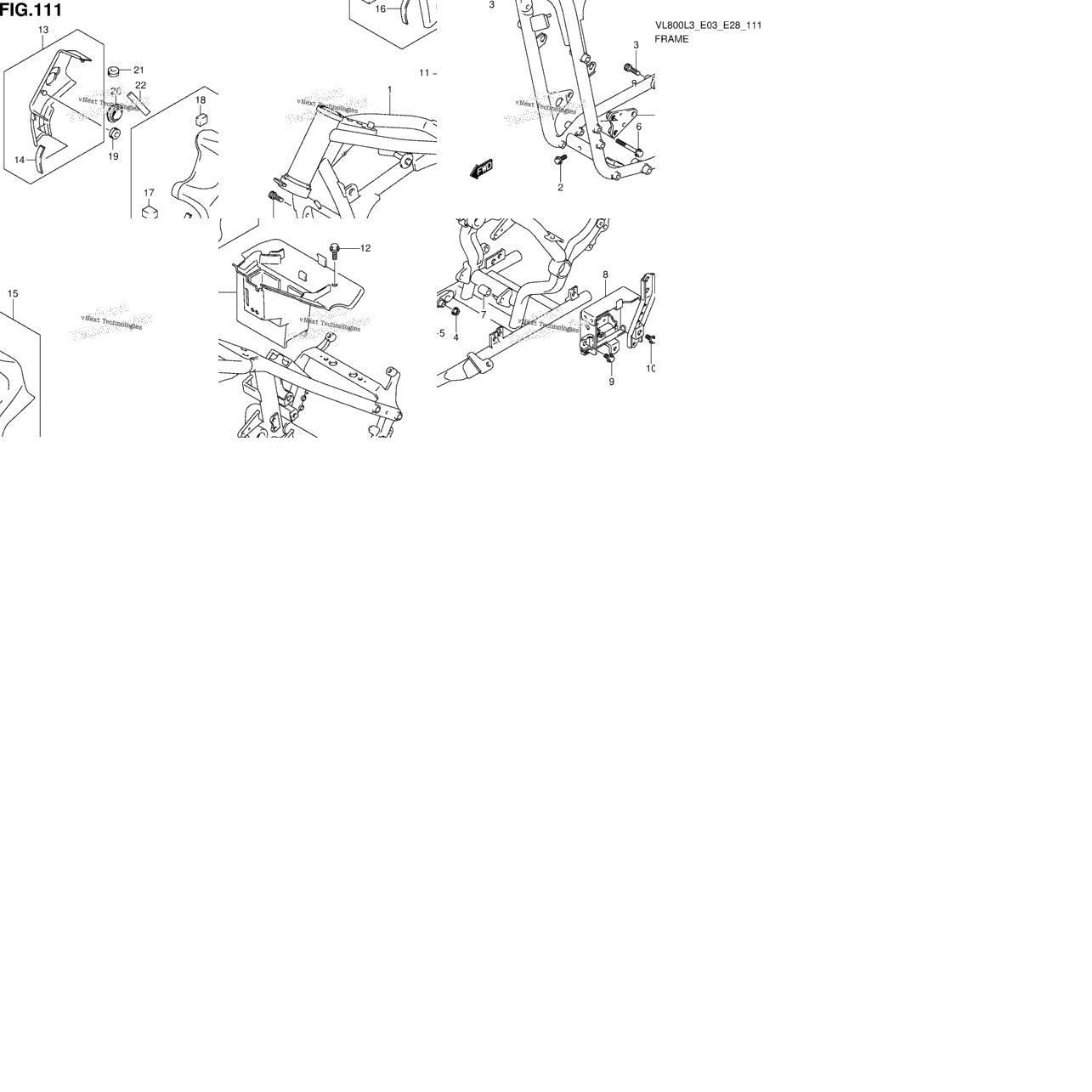 Frame (Vl800cl3 E28)