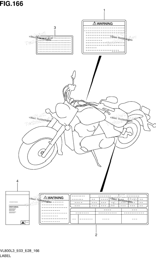 Label (Vl800cl3 E03)