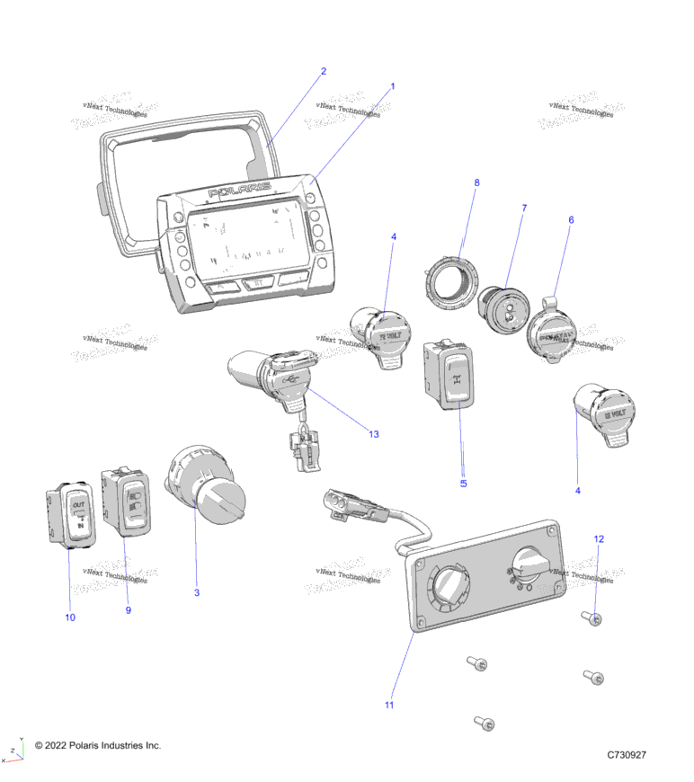 Electrical, Dash Instruments And Controls