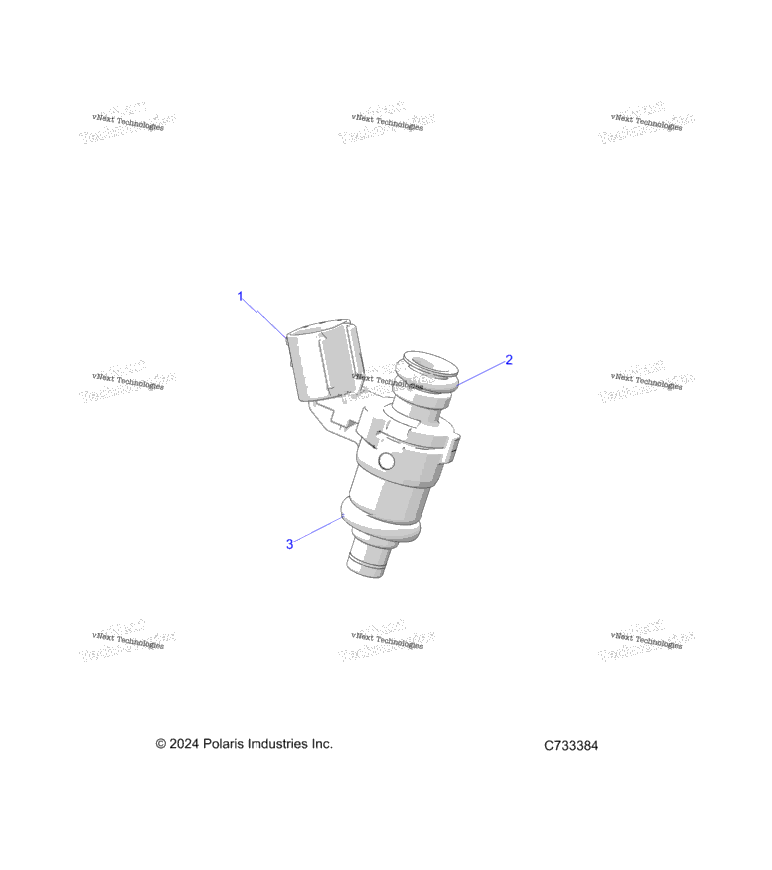 Engine, Fuel Injector