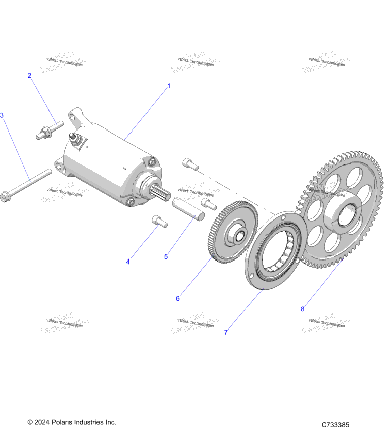 Engine, Starter Drive