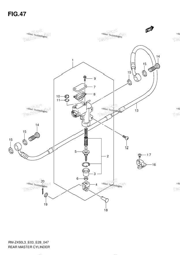 Rear Master Cylinder