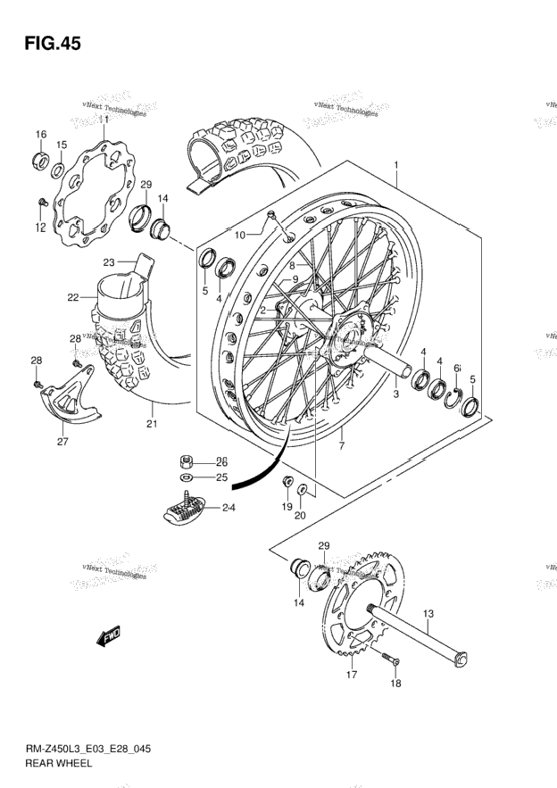 Rear Wheel