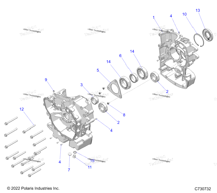 Engine, Crankcase