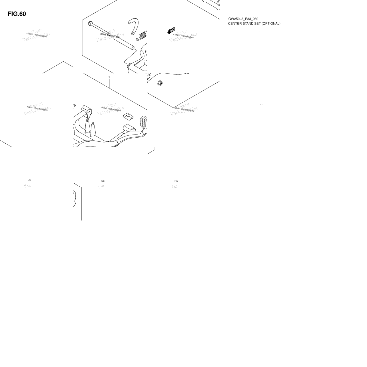 Center Stand Set (Optional)