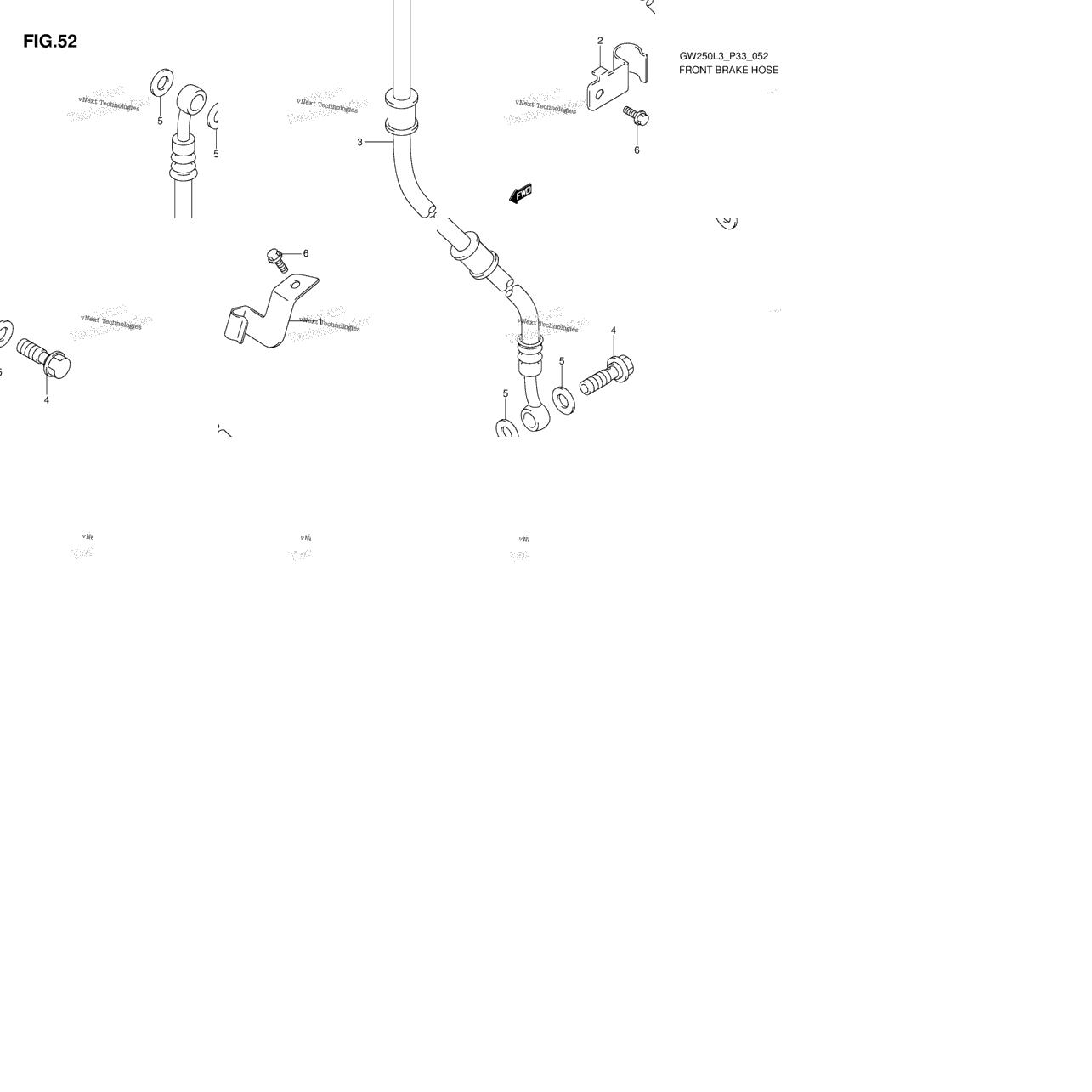 Front Brake Hose