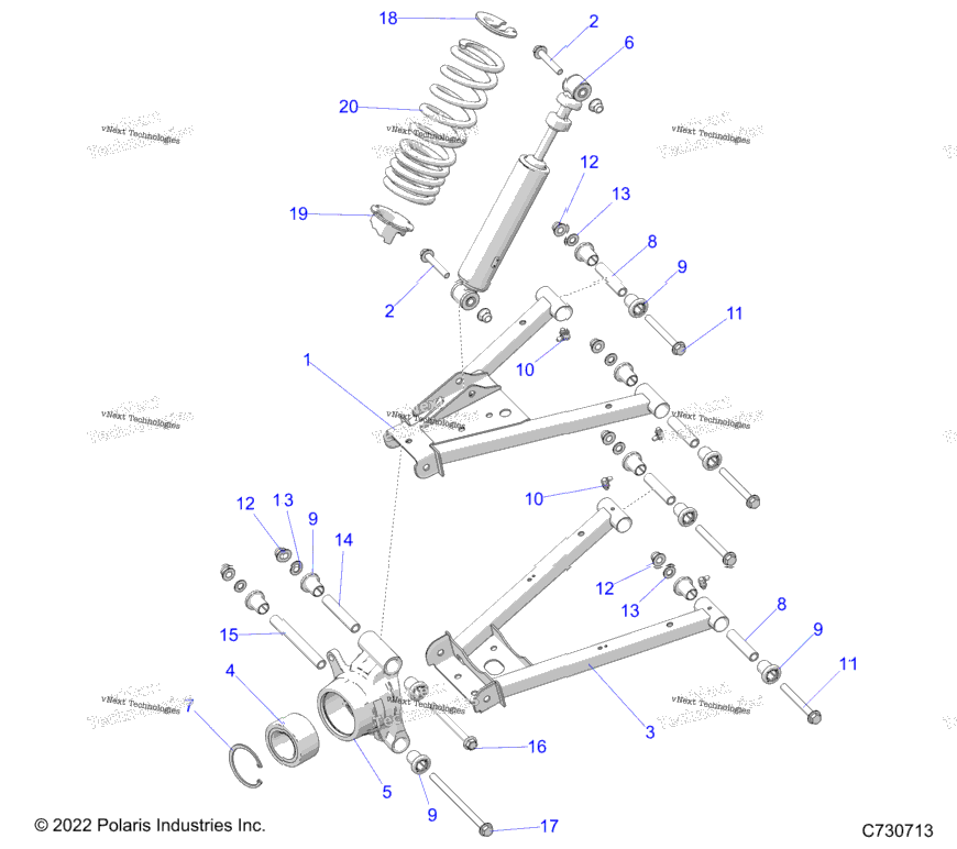 Suspension, Rear