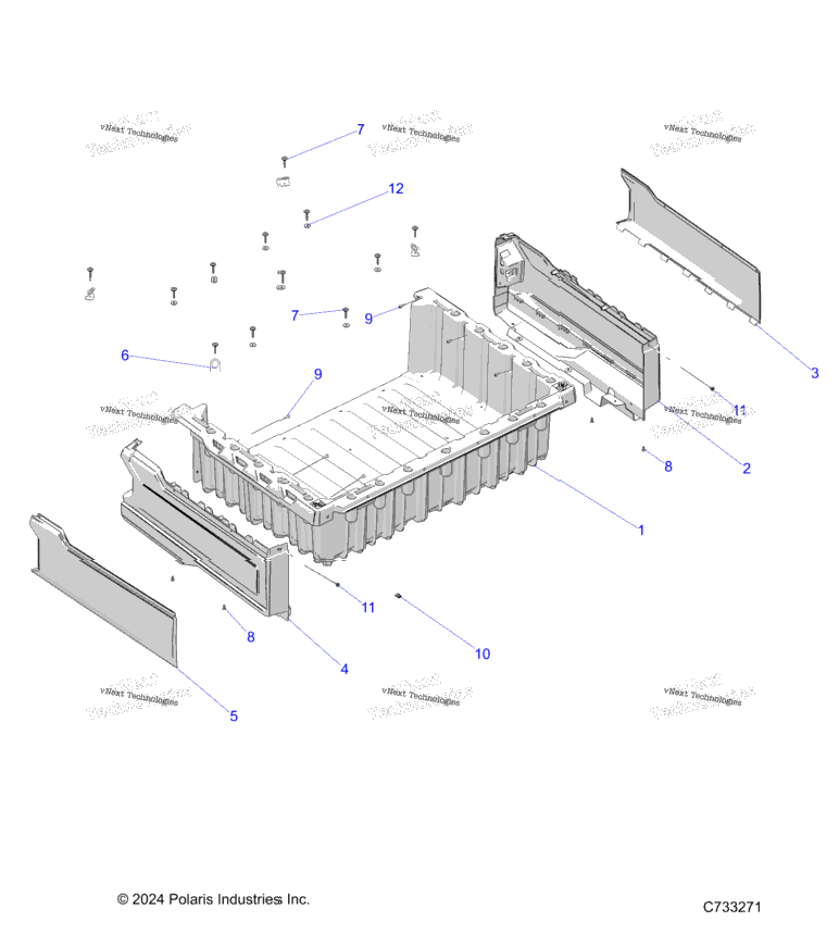 Body, Box Asm