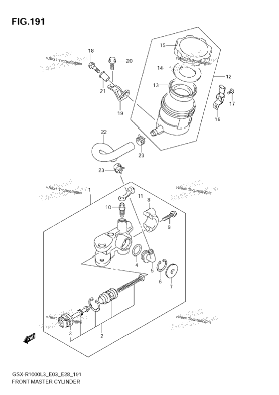 Front Master Cylinder