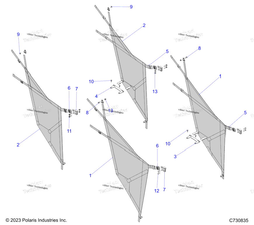 Body, Side Nets R24maa57b1/Eb4/B9