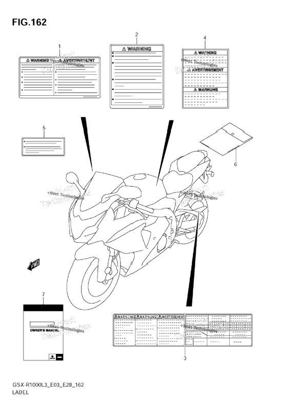 Label (Gsx-R1000l3 E28)