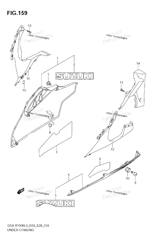 Under Cowling (Gsx-R1000zl3 E28)